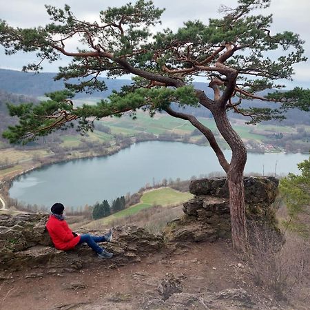 Laendliche Fewo Wildblume, 4 Km Zum Stausee Happurg Bagian luar foto